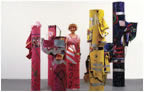San Pedro Street  Totems Installation 