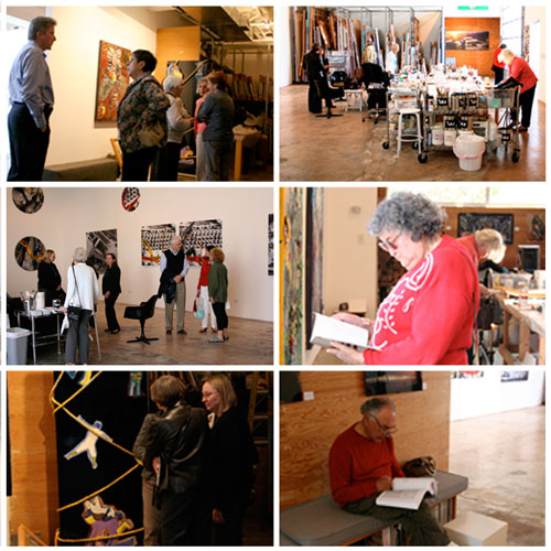 lowe art museum Elias studio visit January 2009